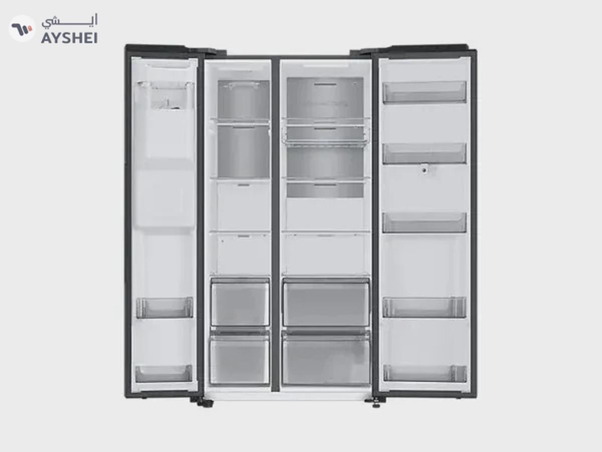 Samsung Family Hub™ SpaceMax™ RS6HA8891B1 American Style Smart Fridge Freezer - Black Stainless-2-2