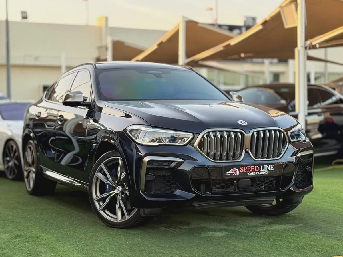BMW X6 M50 V8 Under WarrantyService Gcc Free Paint-1-1