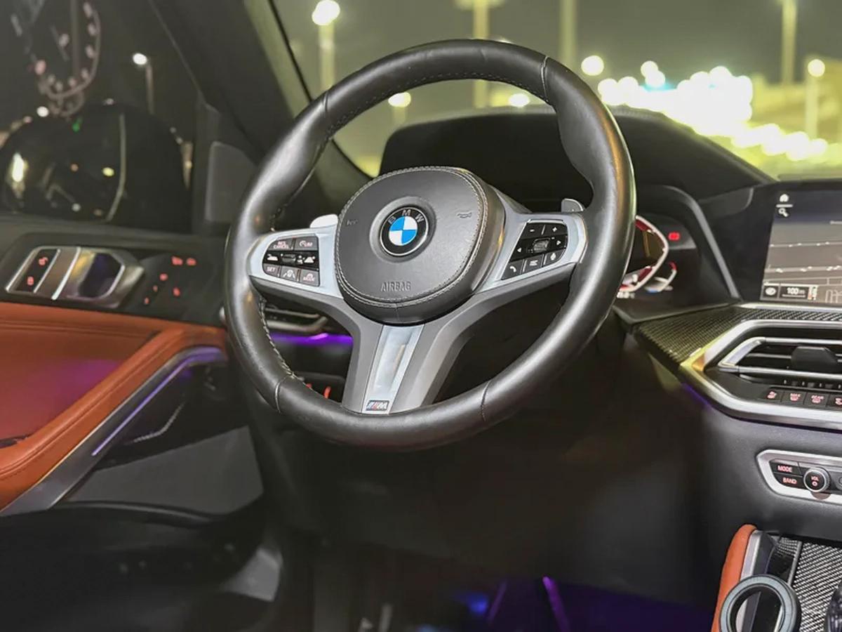 BMW X6 M50 V8 Under WarrantyService Gcc Free Paint-9-9