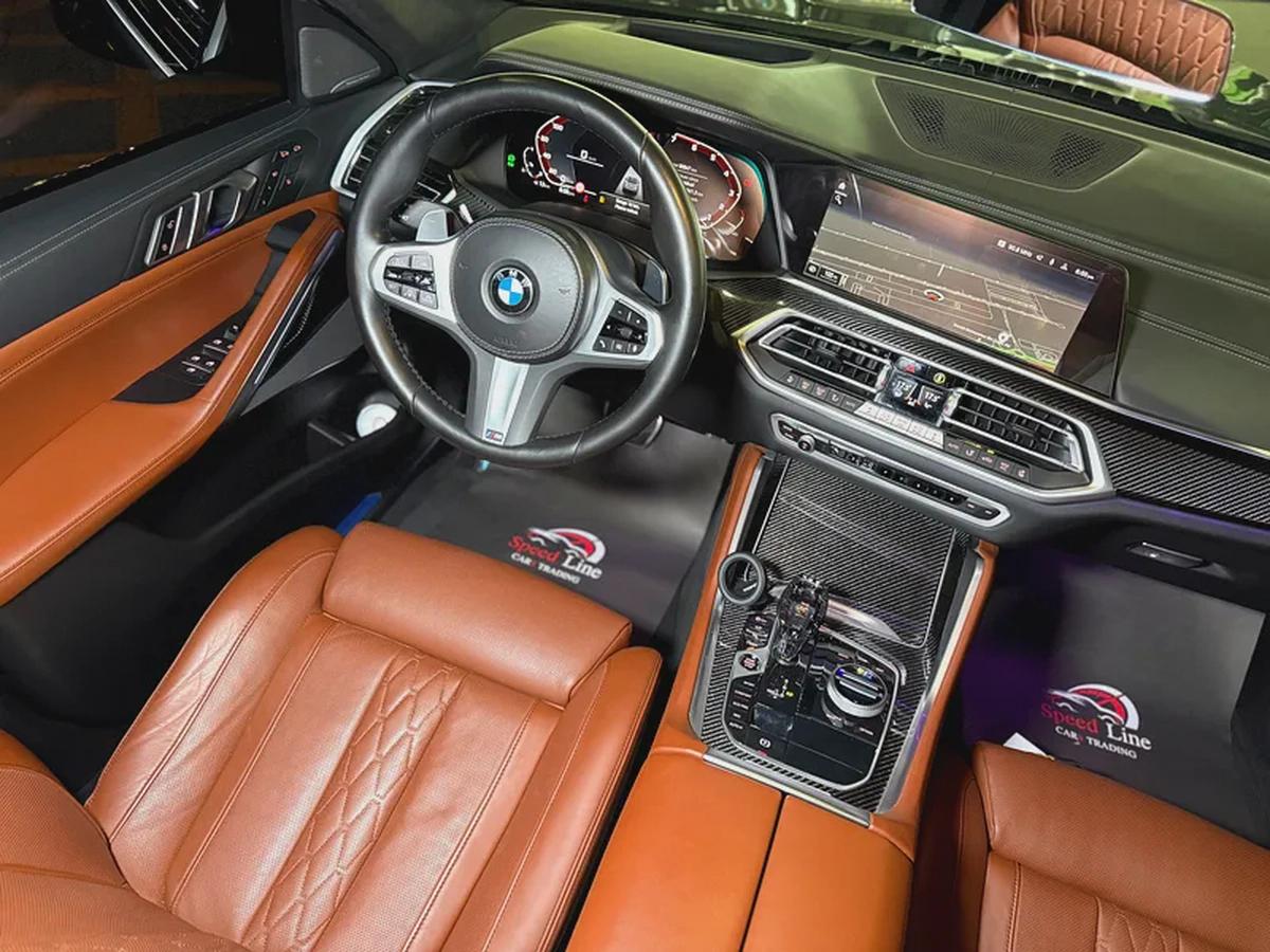 BMW X6 M50 V8 Under WarrantyService Gcc Free Paint-10-10