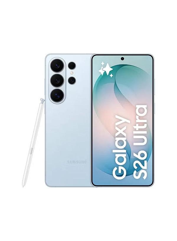 Samsung Galaxy S26 Ultra Dual SIM Sky Blue 12GB RAM 256GB 5G - Middle East Version