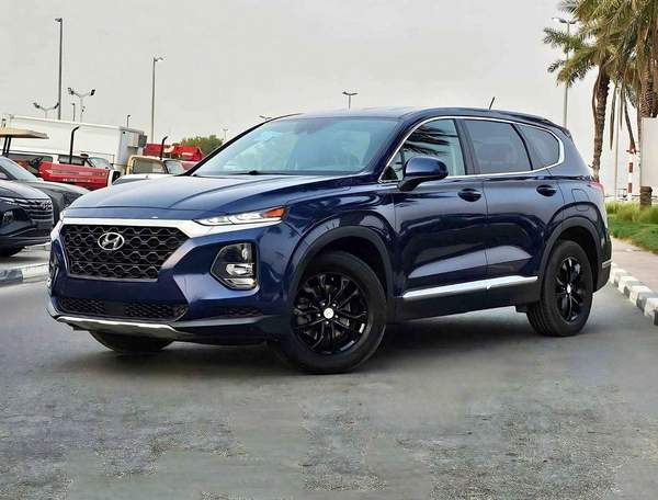 Hyundai Santa Fe SE/ RADAR/ LANE ASSIST/ LEATHER SEATS/ DVD CAMERA/ EXPORT ONLY / LOT# 35098