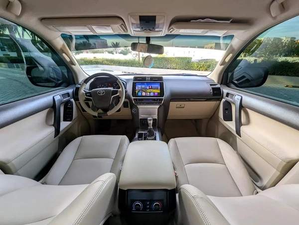 TOYOTA PRADO 2018 GCC V6 4.0L IN EXCELLENT CONDITION