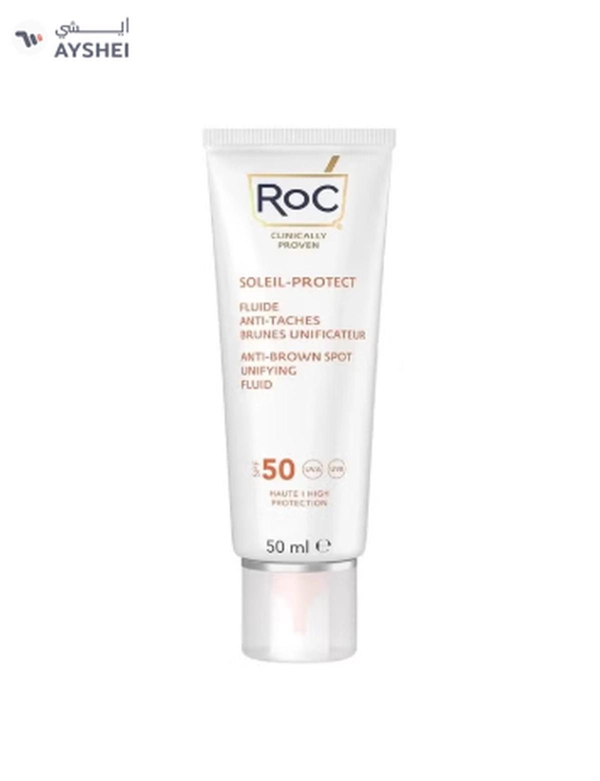 RoC Soleil-Protect Anti–Brown Spots Unifying Fluid SPF 50 50ml-0-0