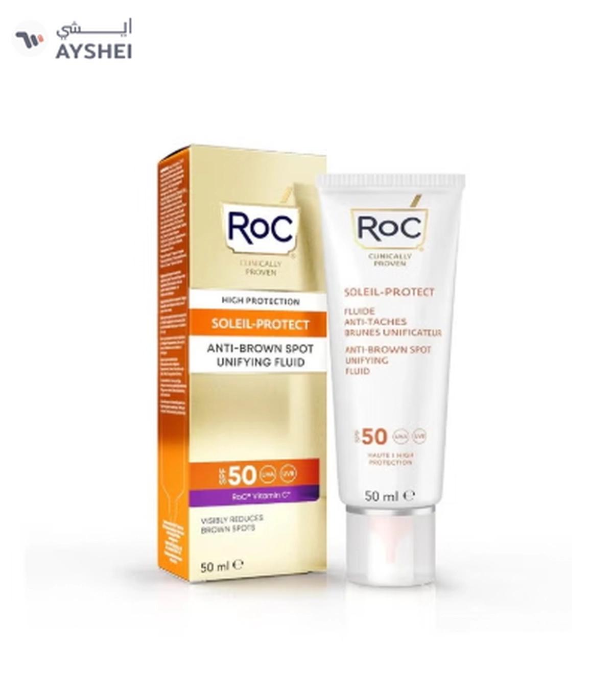 RoC Soleil-Protect Anti–Brown Spots Unifying Fluid SPF 50 50ml-1-1