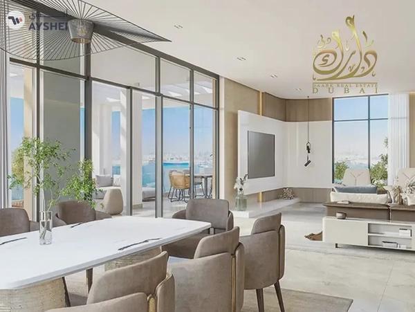 Sea and BURJ KHALIFA view-Ready after one month-less price-pay 30% and take MORGISH for 70%