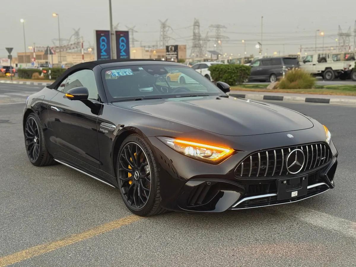 Mercedes Benz SL63 AMG 2023 6000KM only - Soft Top Convertible - Japan Import - Clean Title-0-0