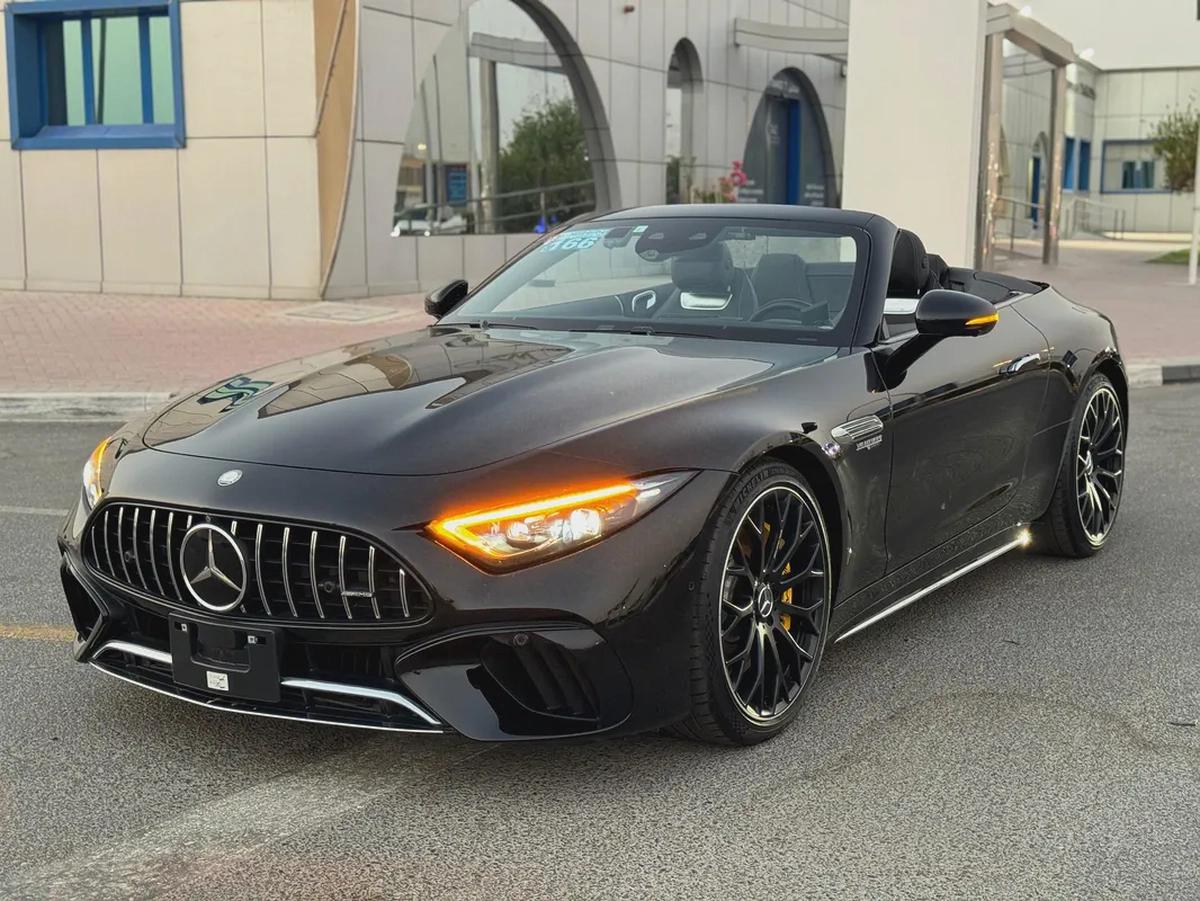 Mercedes Benz SL63 AMG 2023 6000KM only - Soft Top Convertible - Japan Import - Clean Title-1-1