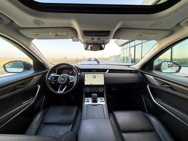 AED 1,650 P.M | 0% DOWN PAYMENT | JAGUAR F-PACE R-SPORT PRESTIGE | 2021