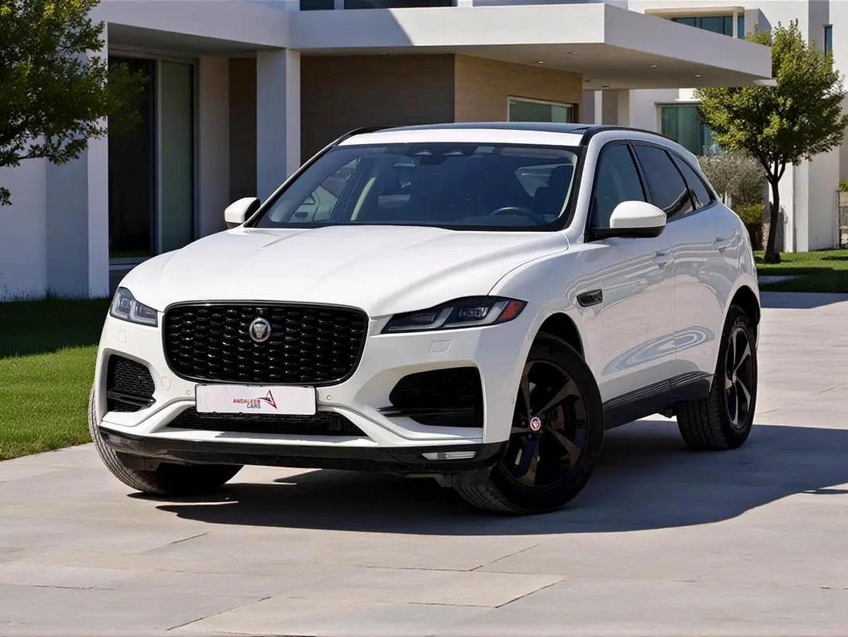 AED 1,650 P.M | 0% DOWN PAYMENT | JAGUAR F-PACE R-SPORT PRESTIGE | 2021-0-0