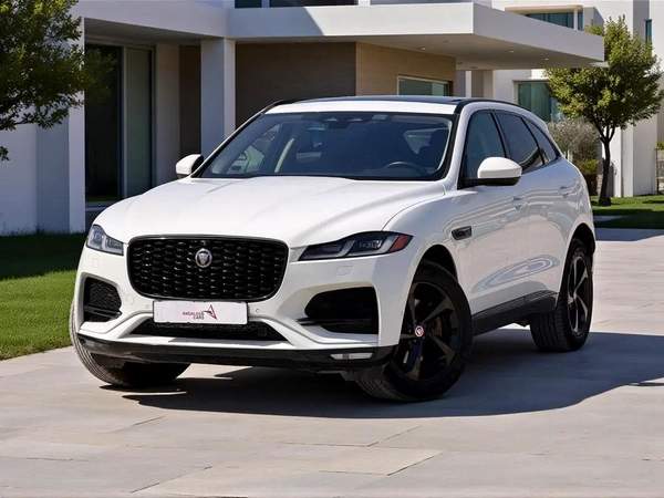 AED 1,650 P.M | 0% DOWN PAYMENT | JAGUAR F-PACE R-SPORT PRESTIGE | 2021