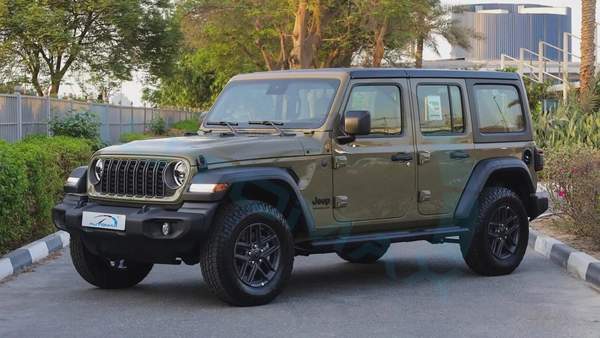 2025 JEEP WRANGLER UNLIMITED SPORT S I4 2.0T GCC 0Km With 3 Years Or 60K Km Wnty At Official Dealer