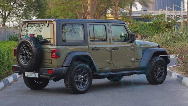 2025 JEEP WRANGLER UNLIMITED SPORT S I4 2.0T GCC 0Km With 3 Years Or 60K Km Wnty At Official Dealer
