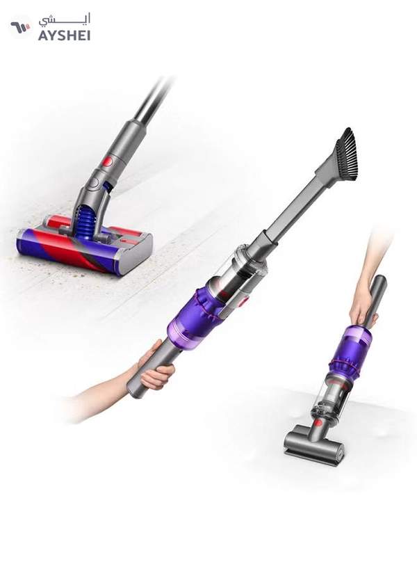 dyson Cordless Omniglide Stick Vacuum Cleaner 0.2L 225 W SV19 Purple/Silver/Red