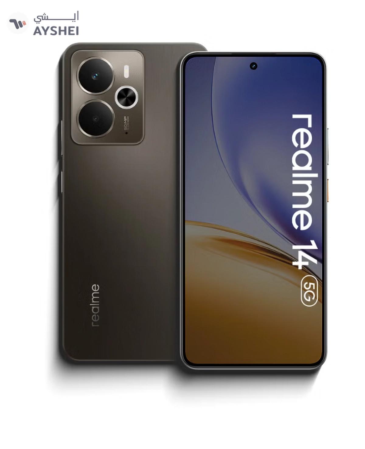 realme 14 5G Dual SIM Storm Titanium 12GB RAM 256GB - Middle East Version-0-portrait