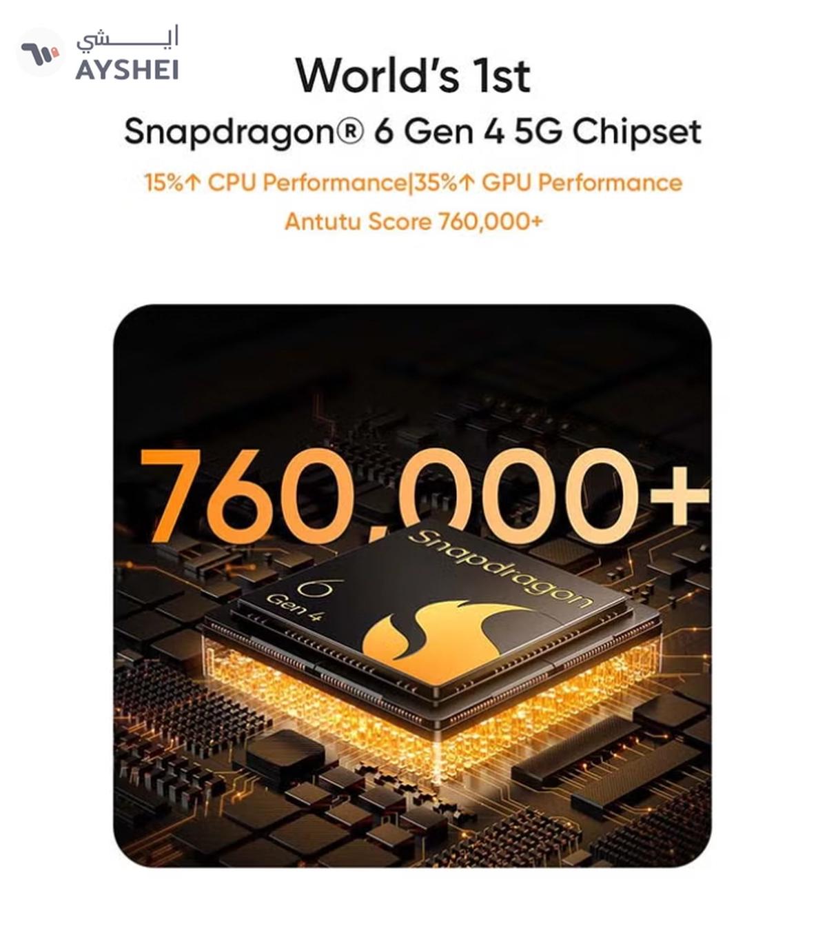 realme 14 5G Dual SIM Storm Titanium 12GB RAM 256GB - Middle East Version-6-6