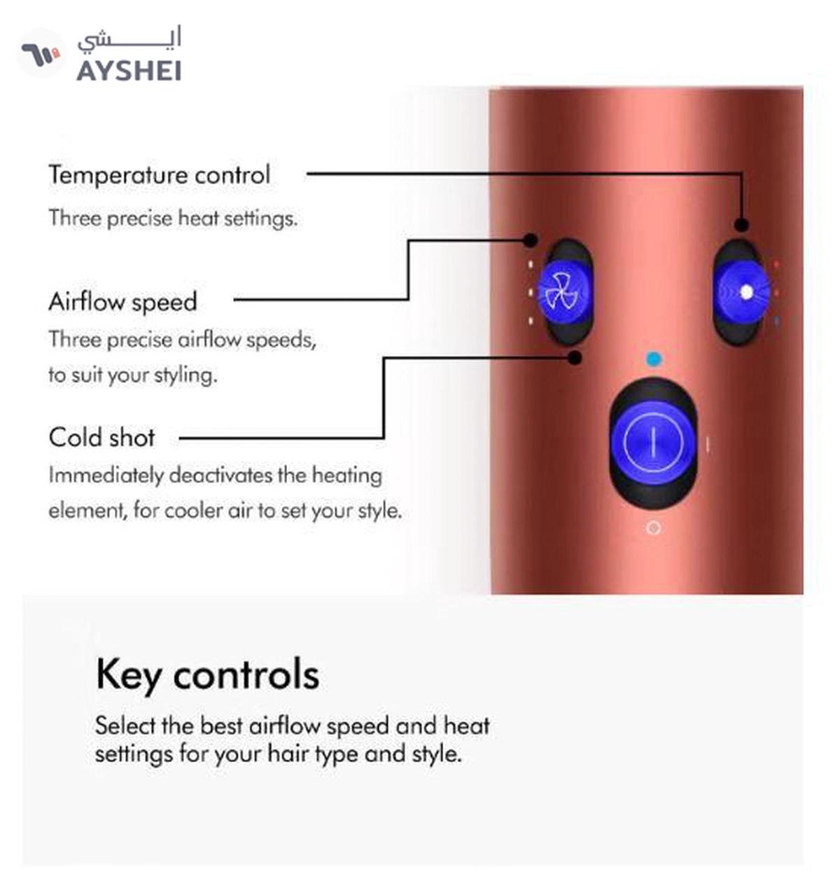 dyson Airwrap Multi-Styler And Dryer Complete Long Strawberry Bronze And Blush Pink Strawberry -5-5