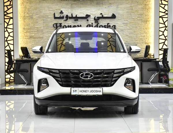 Hyundai Tucson ( 2023 Model ) in White Color GCC Specs