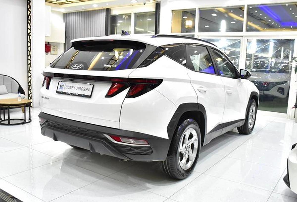 Hyundai Tucson ( 2023 Model ) in White Color GCC Specs-10-10