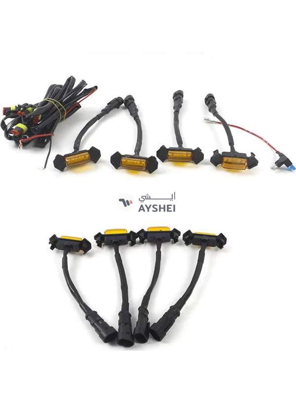 Generic Car Daytime Running Lights Automobile Modification Accessories