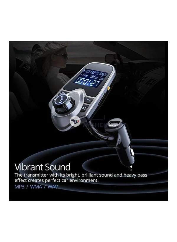 Generic FM Transmitter USB Charger Wireless Car Kit with Audio MP3 Player
