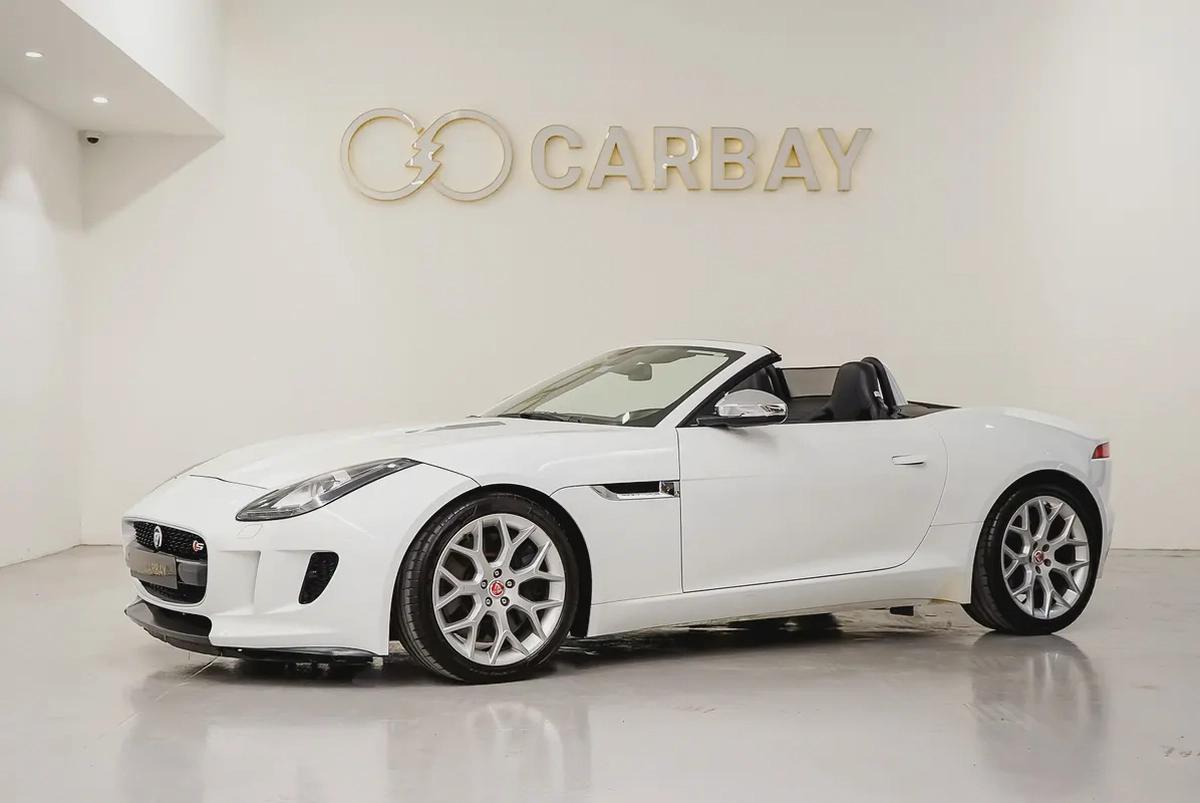 AED 1841 PM | JAGUAR F TYPE S CONVERTIBLE 2015 | PRISTINE CONDITION | 1 YEAR WARRANTY | GCC-0-0