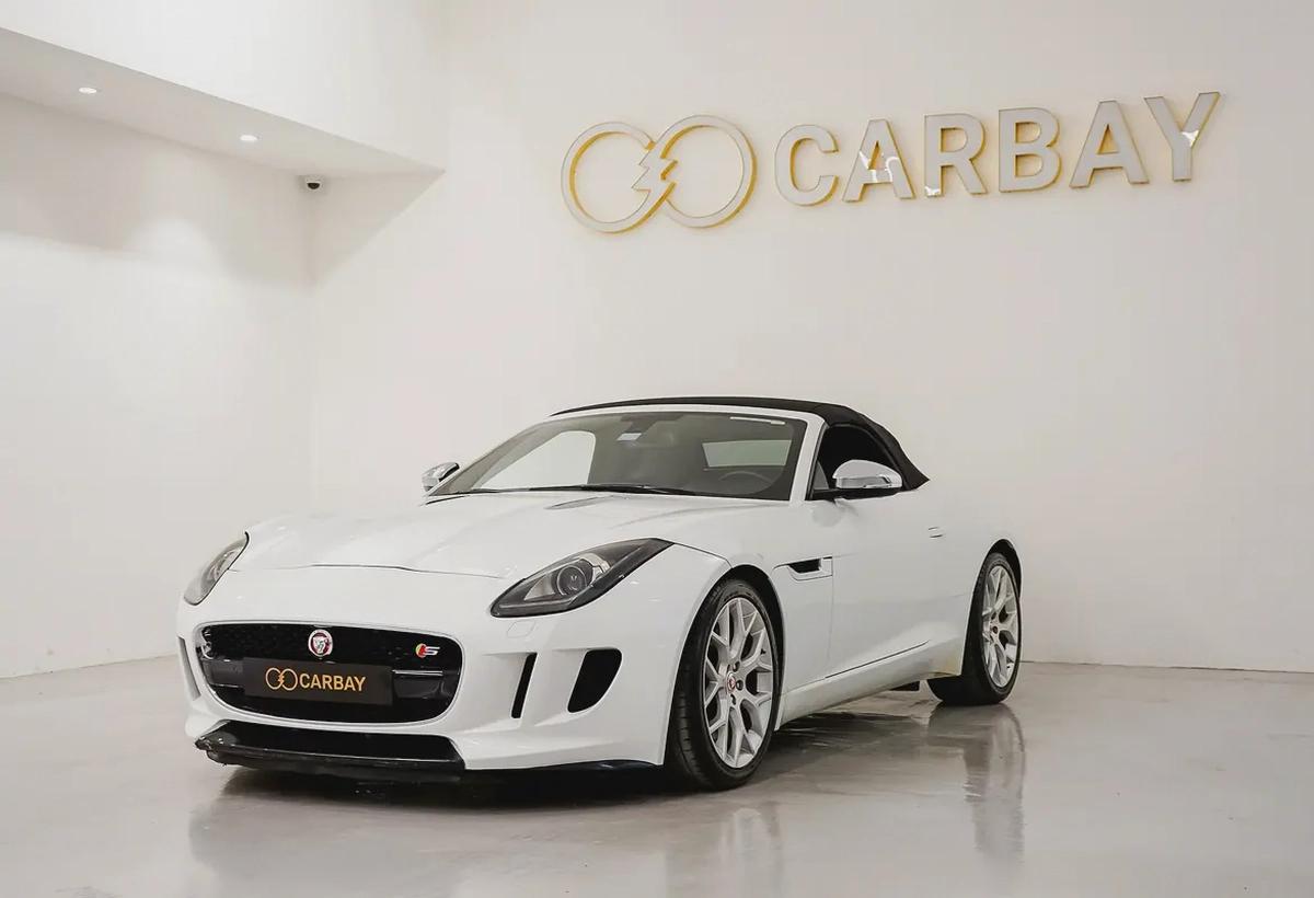AED 1841 PM | JAGUAR F TYPE S CONVERTIBLE 2015 | PRISTINE CONDITION | 1 YEAR WARRANTY | GCC-1-1