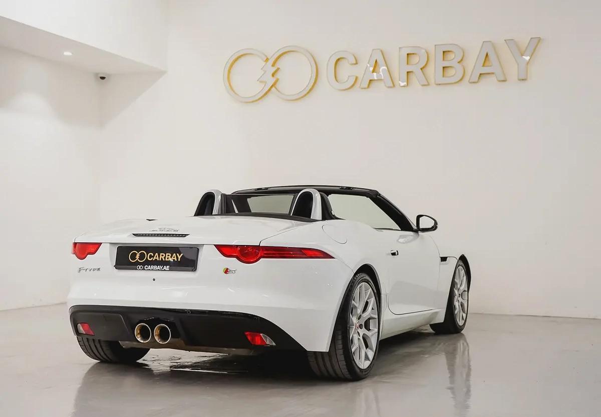 AED 1841 PM | JAGUAR F TYPE S CONVERTIBLE 2015 | PRISTINE CONDITION | 1 YEAR WARRANTY | GCC-5-5
