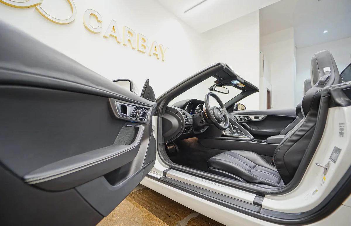 AED 1841 PM | JAGUAR F TYPE S CONVERTIBLE 2015 | PRISTINE CONDITION | 1 YEAR WARRANTY | GCC-8-8