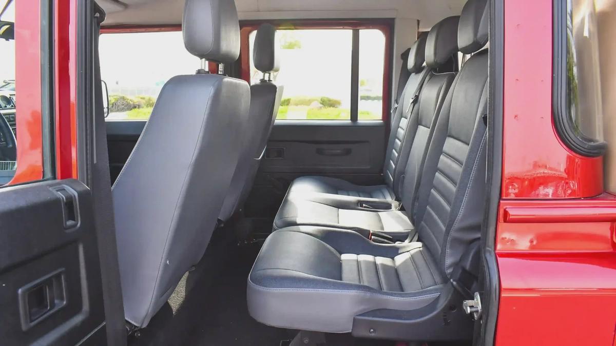 2016 Land Rover Defender 130 Soft Top (Red)-17-17