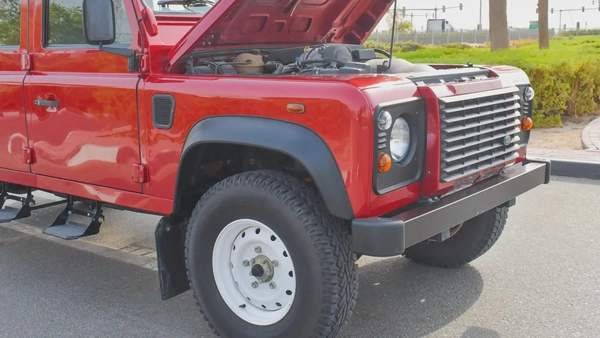 2016 Land Rover Defender 130 Soft Top (Red)