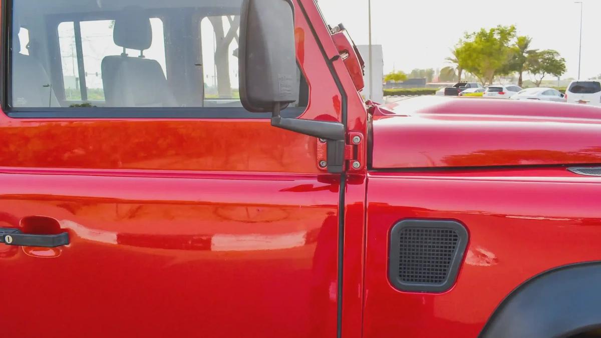 2016 Land Rover Defender 130 Soft Top (Red)-4-4