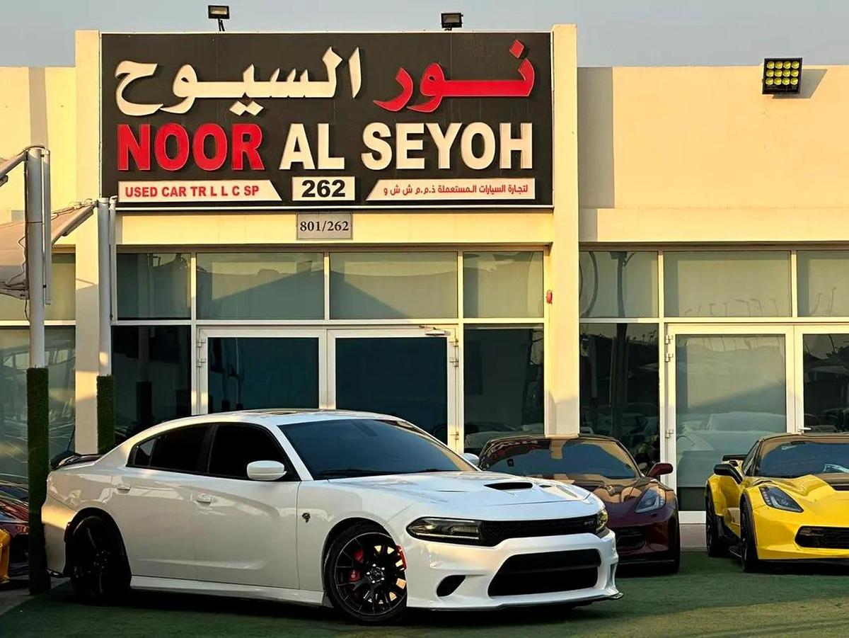 DODGE CHARGER HELLCAT SRT GCC 2017 Original paint perfect condition zero accidents-0-0