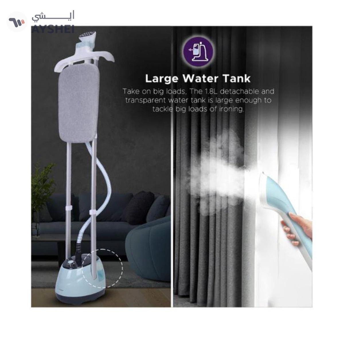 Sonashi 1.8L Garment Steamer with 35G/min Steam Flow, Mechanical Control and Overheat Protection-3-3