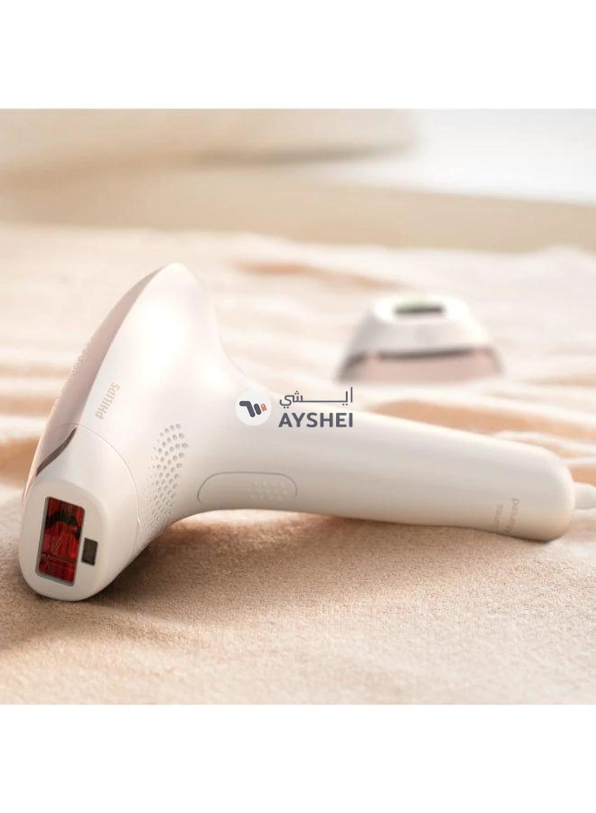 Philips Lumea IPL, Hair Removal, 7000 Series, Skintone Sensor, 2 Attachments, Body, Face, Compact Pen Trimmer, Corded Use, BRI921/60, 60 Days Money Back Guarantee White/Rose Gold-1-portrait