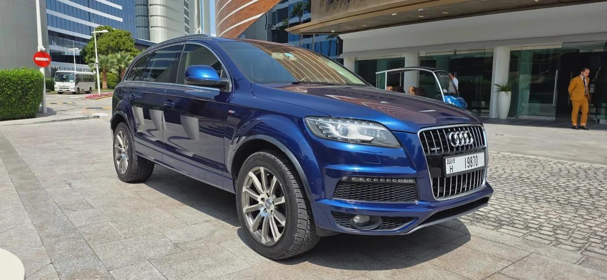 2015 Audi Q7 S line-Excellent Condition-Less Kilometer Driven-0-0
