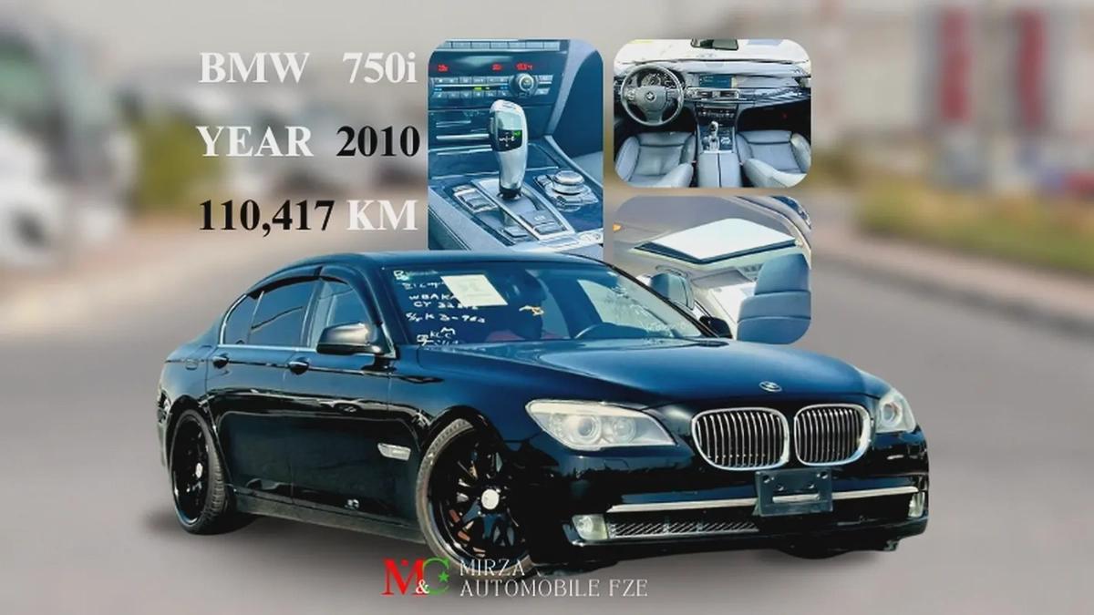 BMW 750I | 2010 | ONLY : 110417 KM | CLEAN TITLE | JAPAN IMPORT-0-0