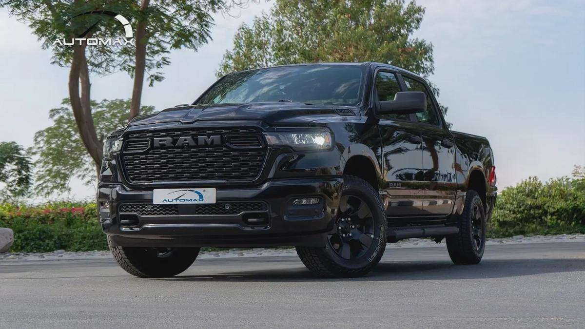 ( Only For Export ) 2025/2025 RAM 1500 Tradesman Hurricane SO 3.0TT Crew Cab 4X4 GCC BRAND NEW-0-0