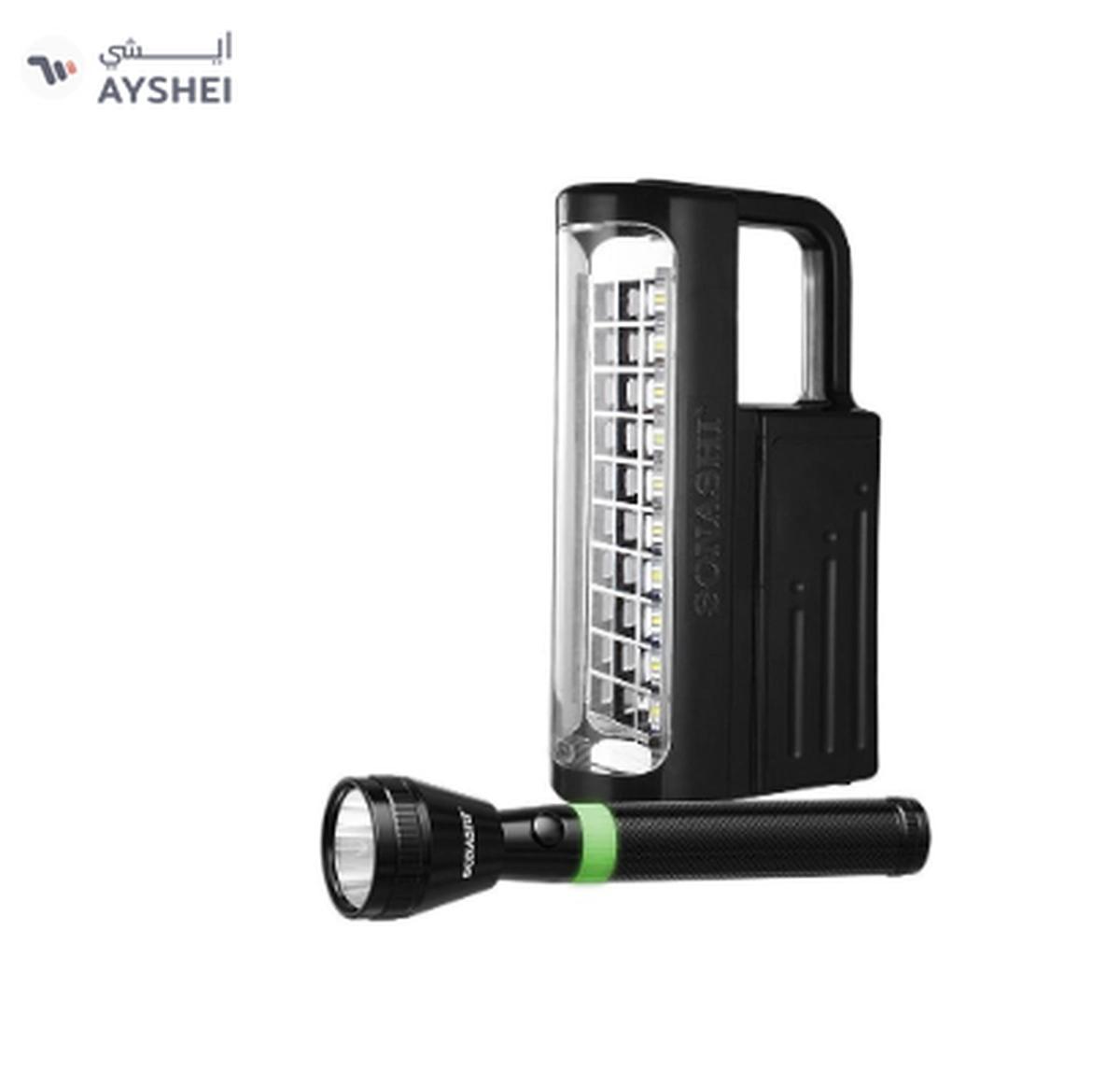 Sonashi Rechargeable Emergency Lantern And LED Torch Combo with Bright and Super Bright-0-0