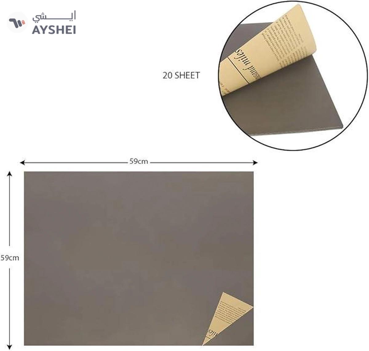 YATAI Gift Wrapping Paper, Floral Bouquet Paper, Flat Sheet, Gift Packaging Wrap-1-1