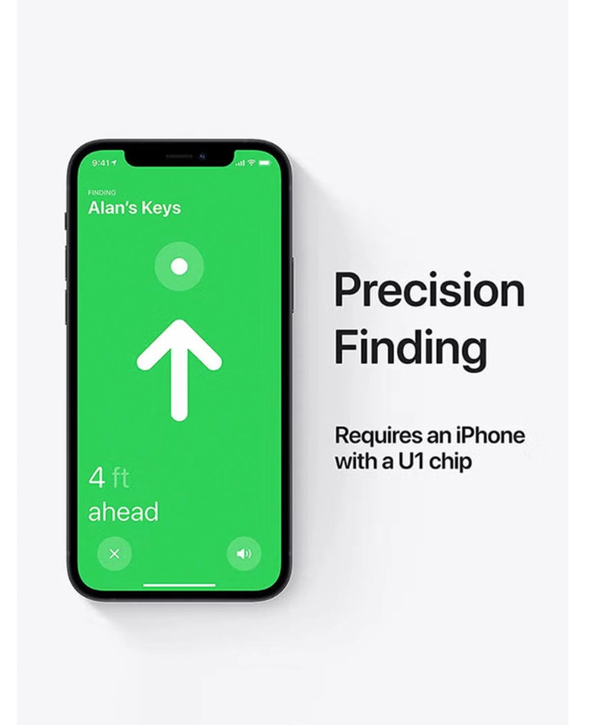 Apple AirTag Pack of 4 White-4-4