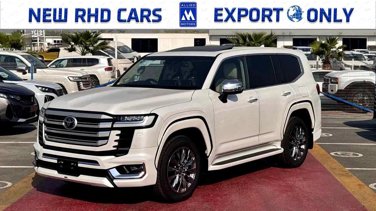 2024 (RIGHT HAND DRIVING) LAND CRUISER 300 ZX 3.5L PETROL 7-SEATS BRAND NEW 0KM FOR EXPORT ONLY-0-0