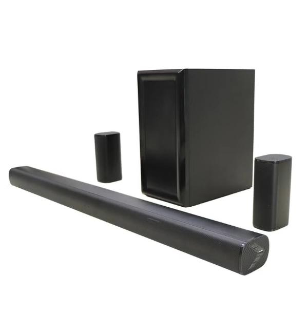 JVC 5.1Ch Soundbar With Wireless Subwoofer Home Theatre-3600W PMPO With Bluetooth, USB, SD Card Compatible TH-N430B Black