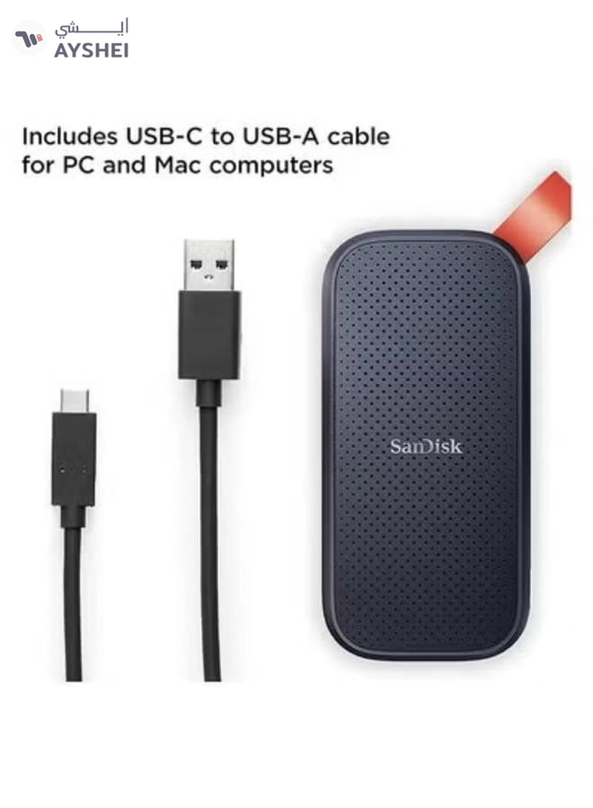 Sandisk 2TB Portable SSD USB 3.2 Gen 2 Compact and Durable Storage for Laptops and Desktops-1-portrait