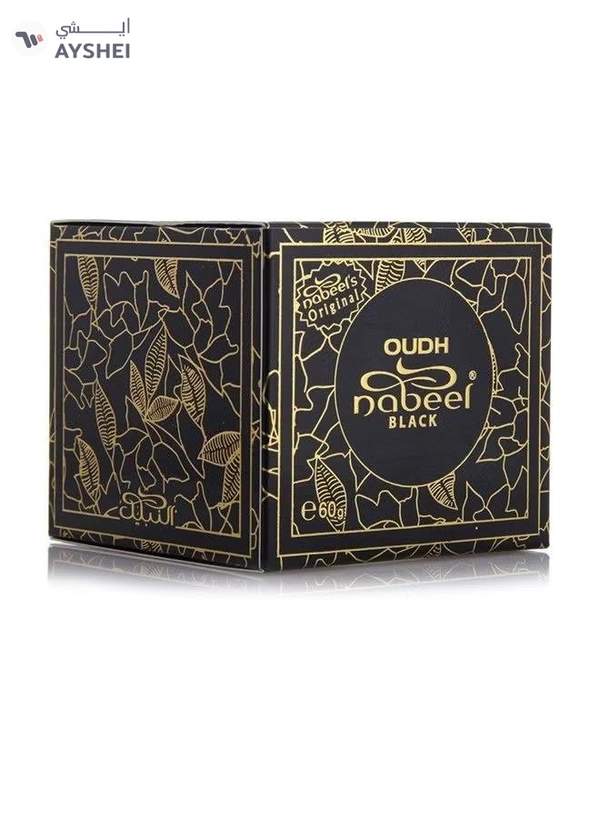 Nabeel Pack of 4 Nabeel Black Oudh Incense Bakhoor 60 GM