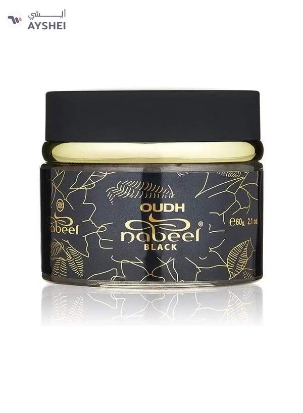 Nabeel Pack of 4 Nabeel Black Oudh Incense Bakhoor 60 GM