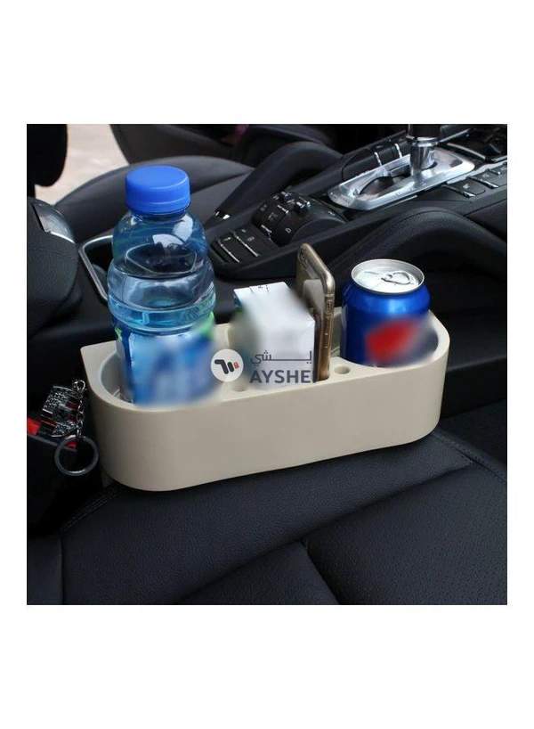 Generic 3-In-1 Car Cup Holder Organiser