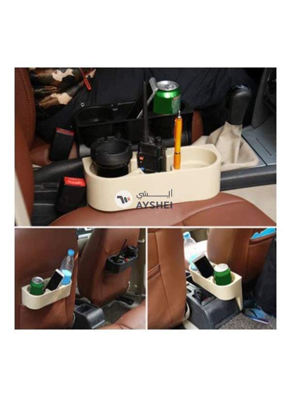 Generic 3-In-1 Car Cup Holder Organiser