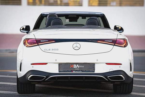 2024 | Mercedes CLE200 Cabriolet | Red Roof | Low Mileage | 2KEYS | White