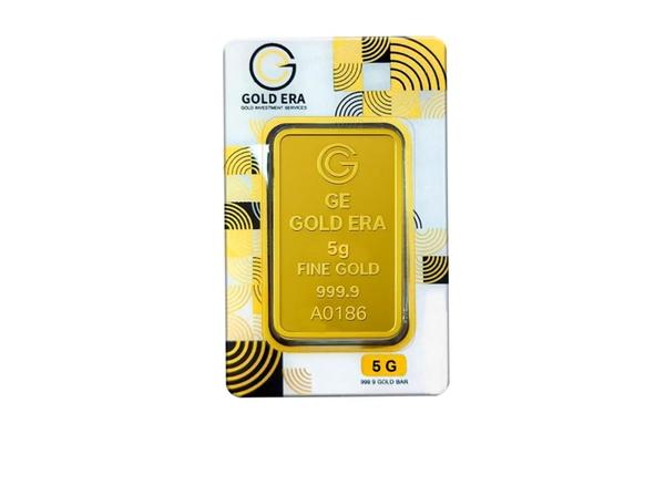 Gold Era 24K (999.9) 5G Gold Bar - Variable Design